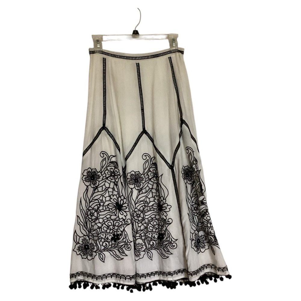 Anthropologie Akemi + Kin black and white long skirts